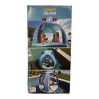 Wow Sports Pool Island Float  Inflatable Float With Canopy  100  Diameter