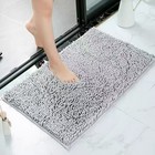 2026 Chenille Bath Mat - Non-slip Super Absorbent Machine Washable Shower Rug