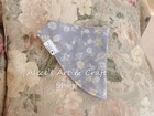 Infant Floral Light Gray Baby Bibs Scarf Feed Saliva Towel  Dribble Triangle