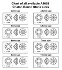 Aurea Crystals A1088 Chaton Round Stones Crystals Rhinestones
