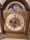 Vintage Hamilton Moon Phase 1050-020 Triple Chime Mantel Clock - 8 Notes