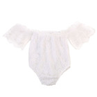 Newborn Infant Baby Girls Clothes Jumpsuit Bodysuit Lace Romper Dress Outfits