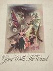 Souvenir Movie Program For Gone With The Wind-gable leigh Original 1939