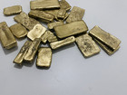 510 Grams Scrap Gold Bar For Gold Recovery Melted Different Computer Coins Pins