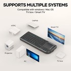 Bluetooth Mini Keyboard With Touchpad backlit 2 4ghz Wireless Keyboard Compat   