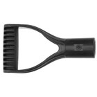 Ergonomic Garden Spade Handle Replacement Comfortable Black Grip