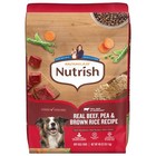 Premium Dry Dog Food  Beef   Brown Rice Recipe  Pea  40 Lb  Bag - Grain-free Nut