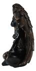 Large 24 h Sabbatic Goat Idol Samael Lilith Baphomet Seated Altar Statue