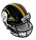 Antonio Brown Signed Autographed Inscribed Full Size Helmet Jsa Coa Steelers