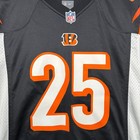 Nike Cincinnati Bengals Giovani Bernard 25 Nfl Jersey Mens Xl Black Orange