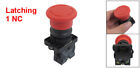 22mm Nc N c Red Mushroom Emergency Stop Push Button Switch 600v 10a Zb2-be102c