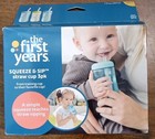 The First Years Squeeze  Sip Toddler Straw Cups - Squeezable Transition Sippy