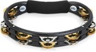 Meinl Percussion Traditional Abs Handheld Tambourine - Black