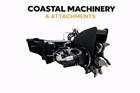 New Mini Skid Steer Stump Grinder Attachment Articulating Arm  remote Toro Dingo