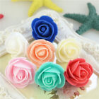 10 50 500 Pcs Artificial Flowers Home Decor Foam Rose Heads Wedding Party
