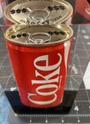 Coca-cola  peel A Fortune  Lucite Can In Very Good Condition