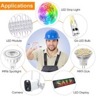 Karyoosi Led Power Supply 12v Driver 24w 2a 110v Ac To Dc White
