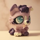 Custom Ooak Lps Purple Husky Puppy Littlest Pet Shop