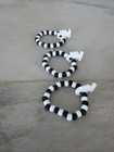 3 Black And White Fish Perler Bead Kandi Bracelets-edm-rave-festival-plur-edc