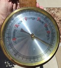 Vintage West Germany Banjo Wall Weather Station Barometer Hygrometer - Repair