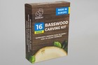 Set Of Basswood Carving Blocks 16pcs Bw16 Beawercraft 