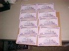 Qty 10 X 50 Iraqi Dinar Notes Crisp   Uncirculated  - 500 Iqd Total Ships Free