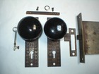 Antique Victorian Era Door Hardware