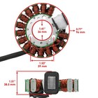 Stator And Gasket For Yamaha Serow 225 Xt225 Xt 225 2001-2007