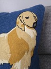 Golden Retriever Decorative Pillow  Dog Lovers Couch Sitter Country house Decor 