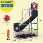 Joyin Arcade Basketball Game Set With 4 Balls And Hoop For Kids 3 To 12 Years