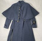 Vintage Fishburne Coat Cadet Overcoat Military Academy Wool 50s 60s 70s Usma