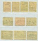 Yugoslavia 1937-1940 Scarce Air Mail Set Scott C7-c16 Perfect Mnh
