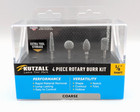 Kutzall 4-piece Rotary Burr Kit - 1   8  Shaft  Coarse - Wood Carving Bits