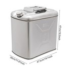 Stainless Steel Water Container  13 2 Gallon Water Storage Tank  Water Container