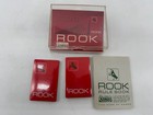 Vintage 1968 Parker Bros Rook Card Game New sealed Cards With Hard Plastic Case