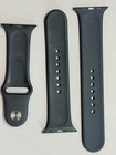 Genuine Oem Apple Watch Sport Band 45mm Midnight W Graphite Stainless Steel Pin 