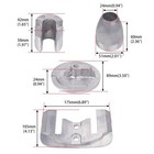 888761q02 888761q04 Aluminum Anode Kit Hardware For 2004-2023 Mercruiser Bravo 3