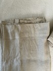 Pottery Barn Belgian Flax Linen 50x 84 2 Panels Flax Color New Opened Boho Home