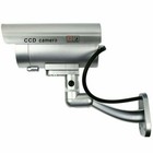 Ir Bullet Fake Dummy Surveillance Security Camera Cctv   Flashing Record Light