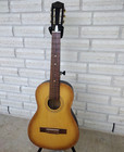 1960s Teisco Trump Folk Guitar Acoustic Student Size Vintage Korea  oval Logo 