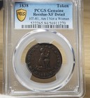 1838 Hard Times Token Am I Not A Woman Ht-81 Pcgs Xf Restoration Eligible - Slb2