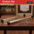  12  Baseball Bat Tube Display Case Protective Holders  - Cardboard Gold Brand
