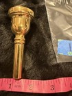 Schilke 51 Gold-plated Trombone Mouth Piece   Used  Good Condition 