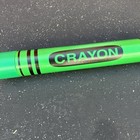 Vintage Crayola Crayon Coin Piggy Bank Modern Art Statue 35  Green 1988 Fantazia