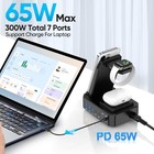 10 In 1 Wireless Charger 300w Gan Iii 65w For Iphone Macbook Watch