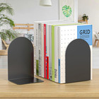 Bookends 2 Pairs  Metal Round Bookends For Shelves  Book Ends For Desk  Book