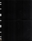10 Vario Plus 2s Pocket Pages For Stamp  Currency   Collecting  Clear   Black