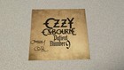 Ozzy Osbourne Patient Number 9 Signed Cd Insert Autographed