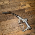 Vintage Opw Gas Pump Nozzle Handle Aluminum  711 711 Ul Cincinnati Ohio