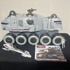Star Wars Clone Wars Juggernaut Turbo Tank  2008  90  Complete W  Speeder   Fig